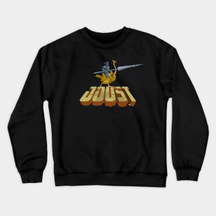 Jousting on my ostrich, that's the way I like it. Crewneck Sweatshirt